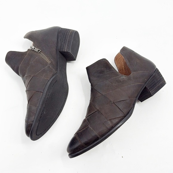 Anthropologie Dark Brown Ankle Boots - Picture 3 of 10